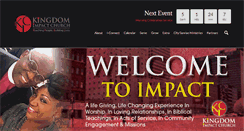 Desktop Screenshot of kingdomimpactchurch.com